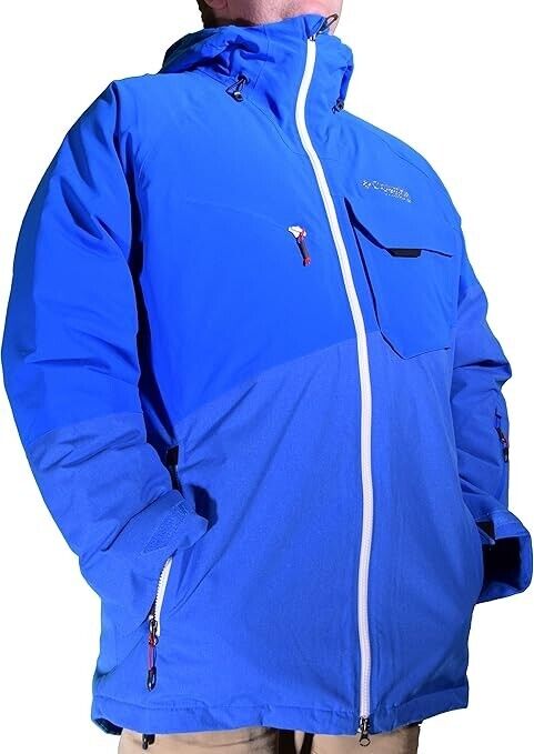 Columbia Titanium Veste de Ski Isolée TurboDown 860 First Tracks pour Homme, Taille M