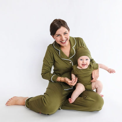 Baby Bamboo Bodysuit | Antique Floral