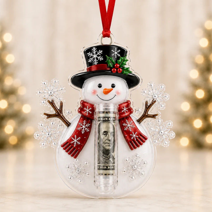Christmas Cash Holder Ornament