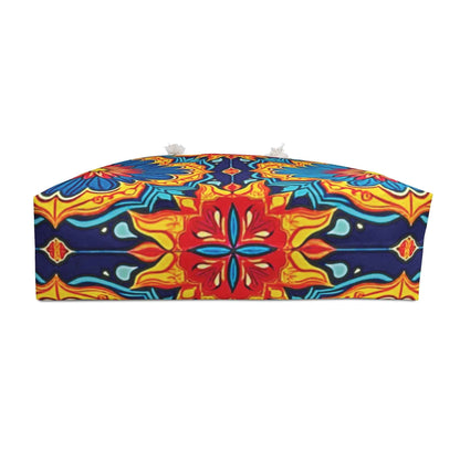 Sac de voyage bohème avec motif floral Mandala coloré