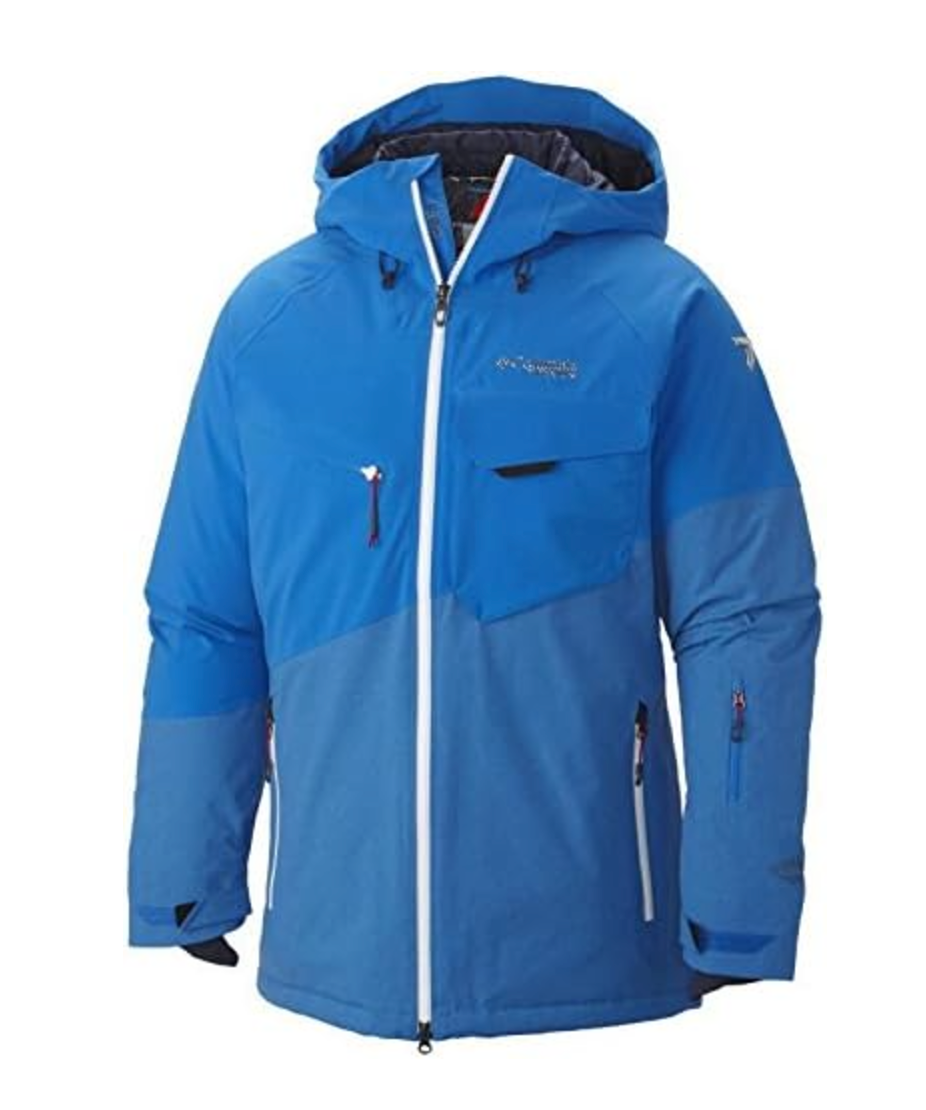 Columbia Titanium Veste de Ski Isolée TurboDown 860 First Tracks pour Homme, Taille M