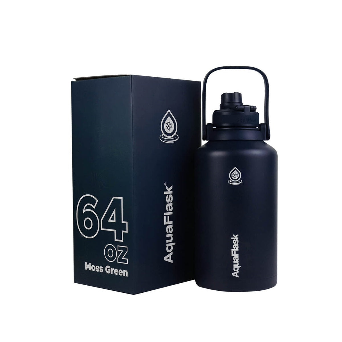 Bouteilles d'eau isothermes sous vide AquaFlask Original 1893 ml (64 oz)