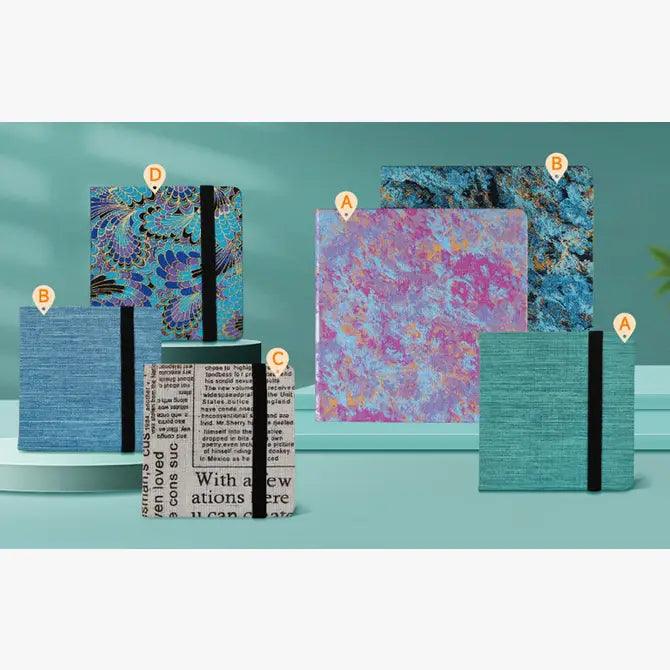 Carnets d'aquarelle Potentate avec couverture en tissu – Pressé à froid