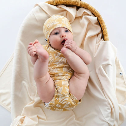Baby Bamboo Bodysuit | Antique Floral