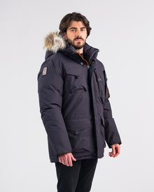 Parka en duvet Outdoor Survival Canada Kanti pour hommes, -40, bleu Cold Lake, taille M - EN VITRINE