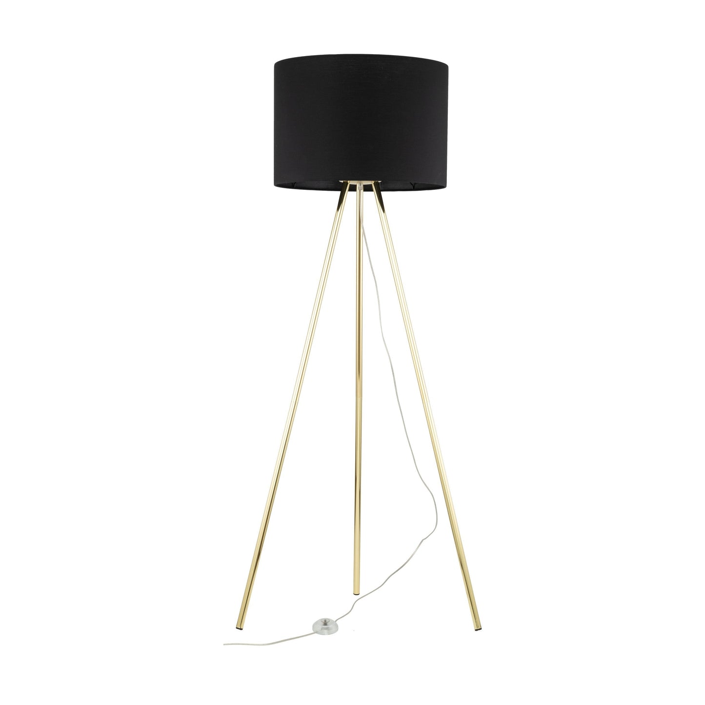 Lampadaire noir moderne UMBERTO pour salon et chambre (liquidation)