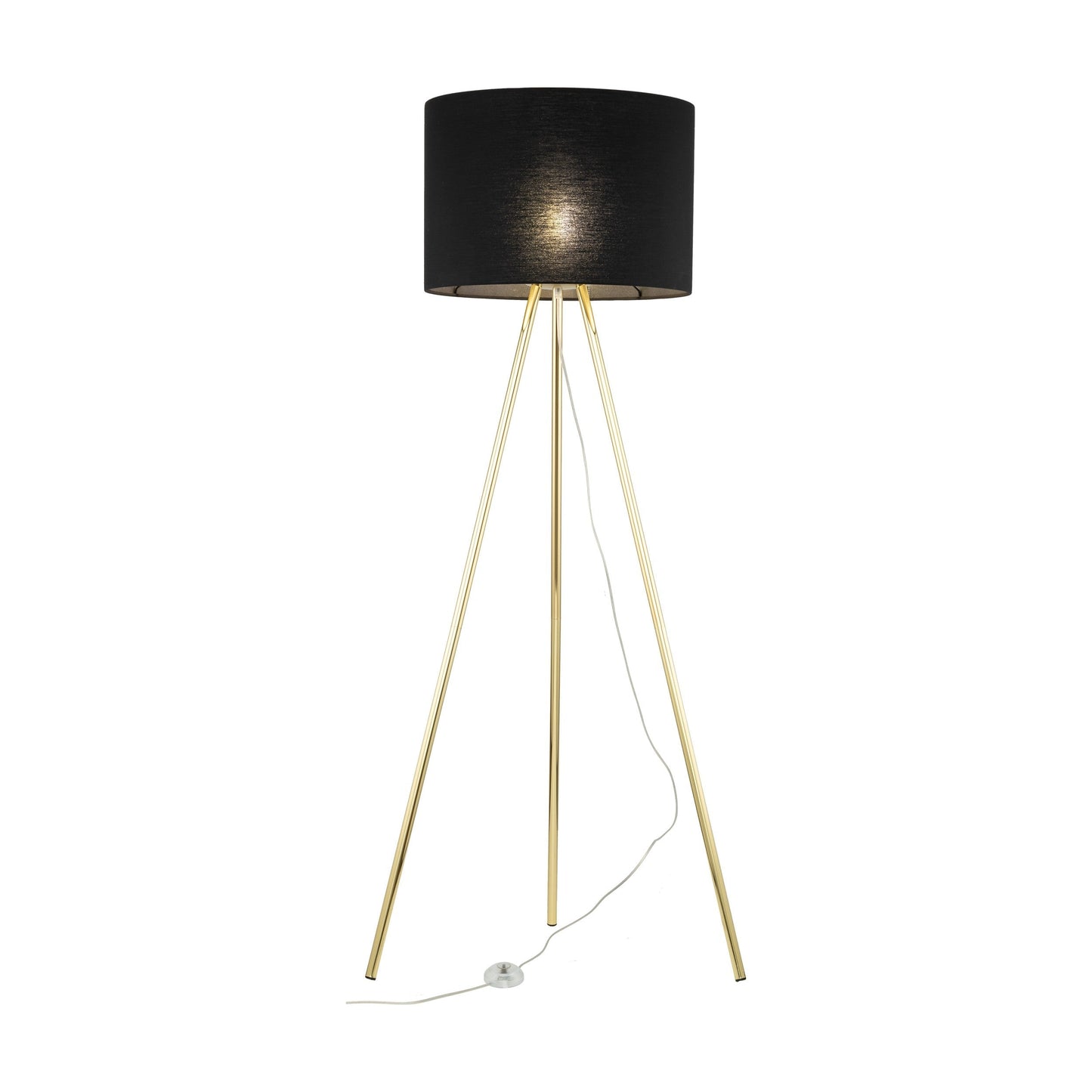 Lampadaire noir moderne UMBERTO pour salon et chambre (liquidation)