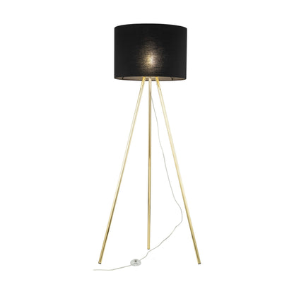 Lampadaire noir moderne UMBERTO pour salon et chambre (liquidation)