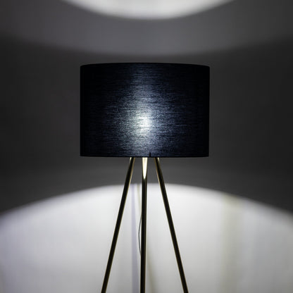 Lampadaire noir moderne UMBERTO pour salon et chambre (liquidation)