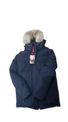 Parka en duvet pour homme Atka -40 d'Outdoor Survival Canada, taille M, bleu Cold Lake - EN EXPOSITION