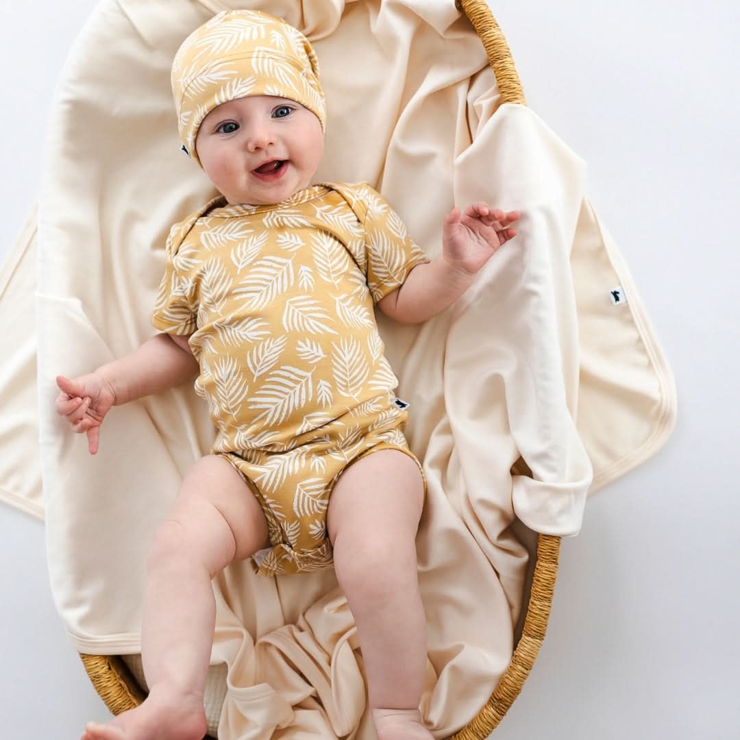Baby Bamboo Bodysuit | Antique Floral