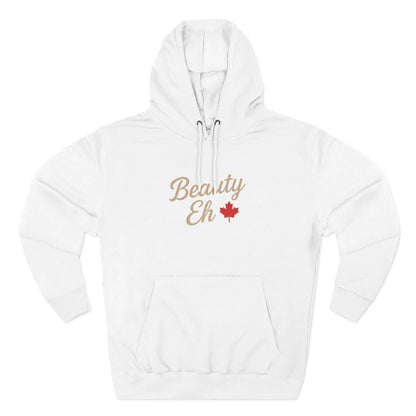 Chandail à capuchon Beauty Eh Canadian - Molleton à capuche Pride à la feuille d'érable - Vêtements de fête du Canada pour femmes - Molleton à capuchon doublé en polaire confortable