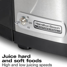 HAMILTON BEACH PROFESSIONAL 67906 Centrifugal Extractor Juicer - Refurbished with Home Essentials warranty