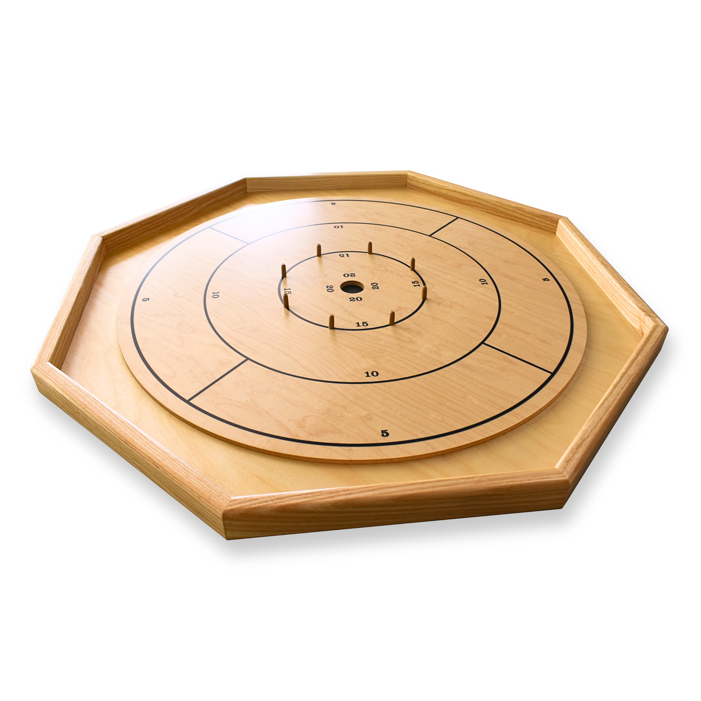 Le Standard Or - Jeu de Crokinole Traditionnel
