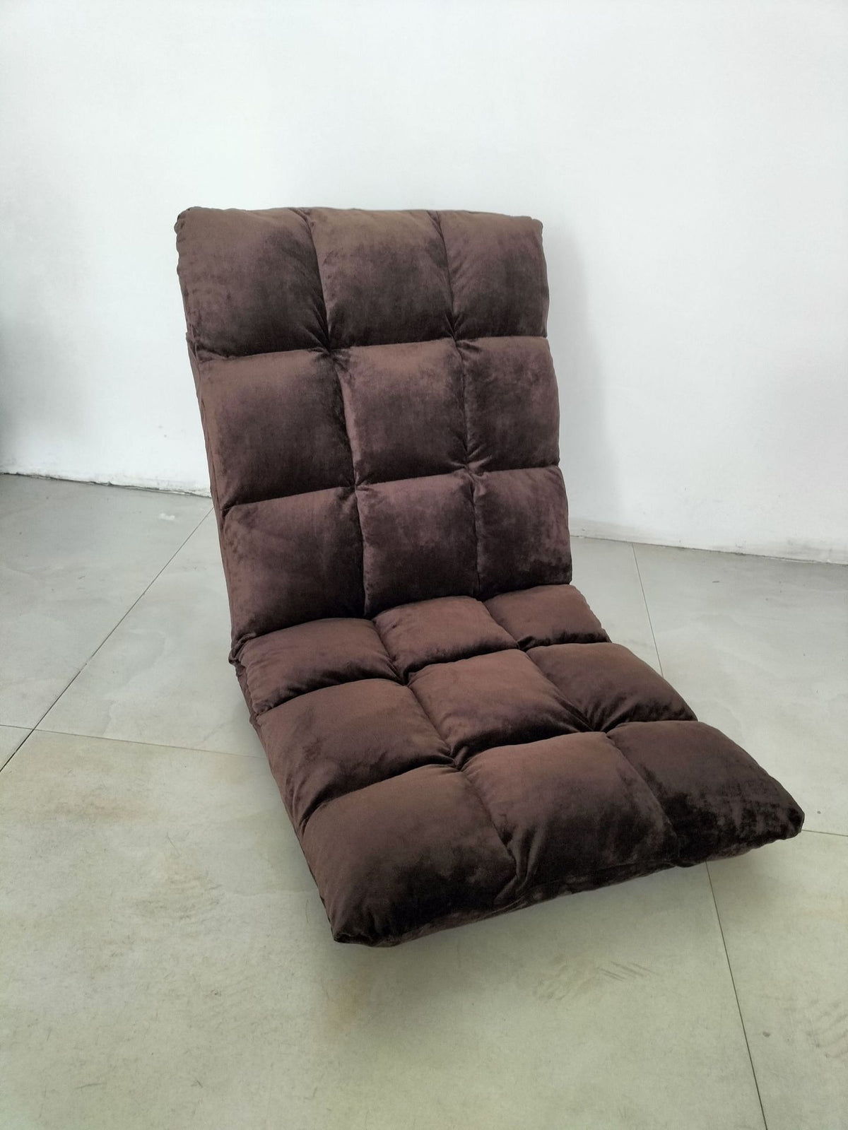 Canapé-lit paresseux pliable une place, fauteuil inclinable tatami, canapé-lit de loisir pour chambre ou balcon, déhoussable et lavable