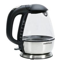 CHEF'S CHOICE 6800001 1.5L Cordless Electric Glass Kettle - 680