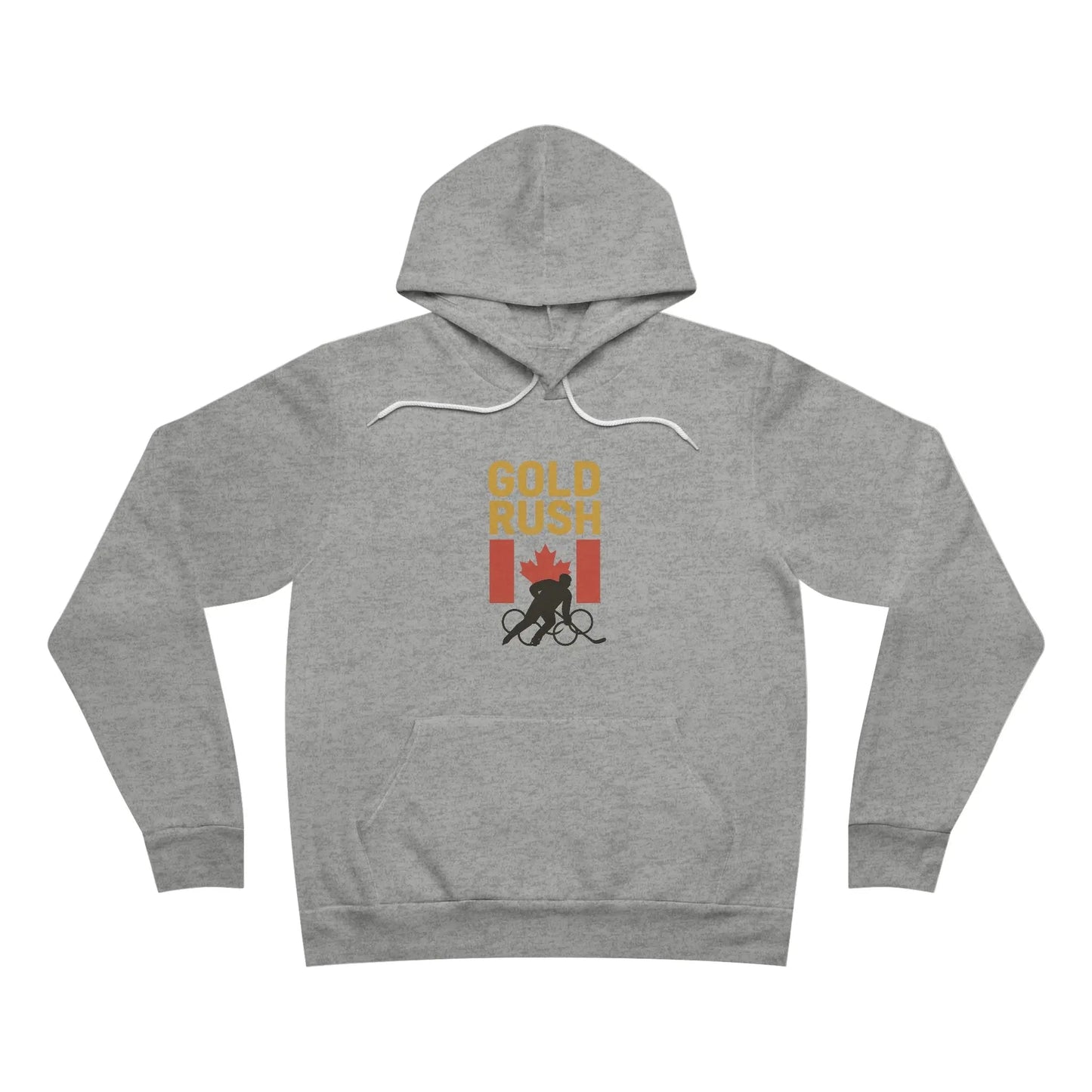 Gold Rush Canada Hockey Hoodie Homme Olympique Hockey sur Glace Sweat-shirt Équipe Canada Hoodie