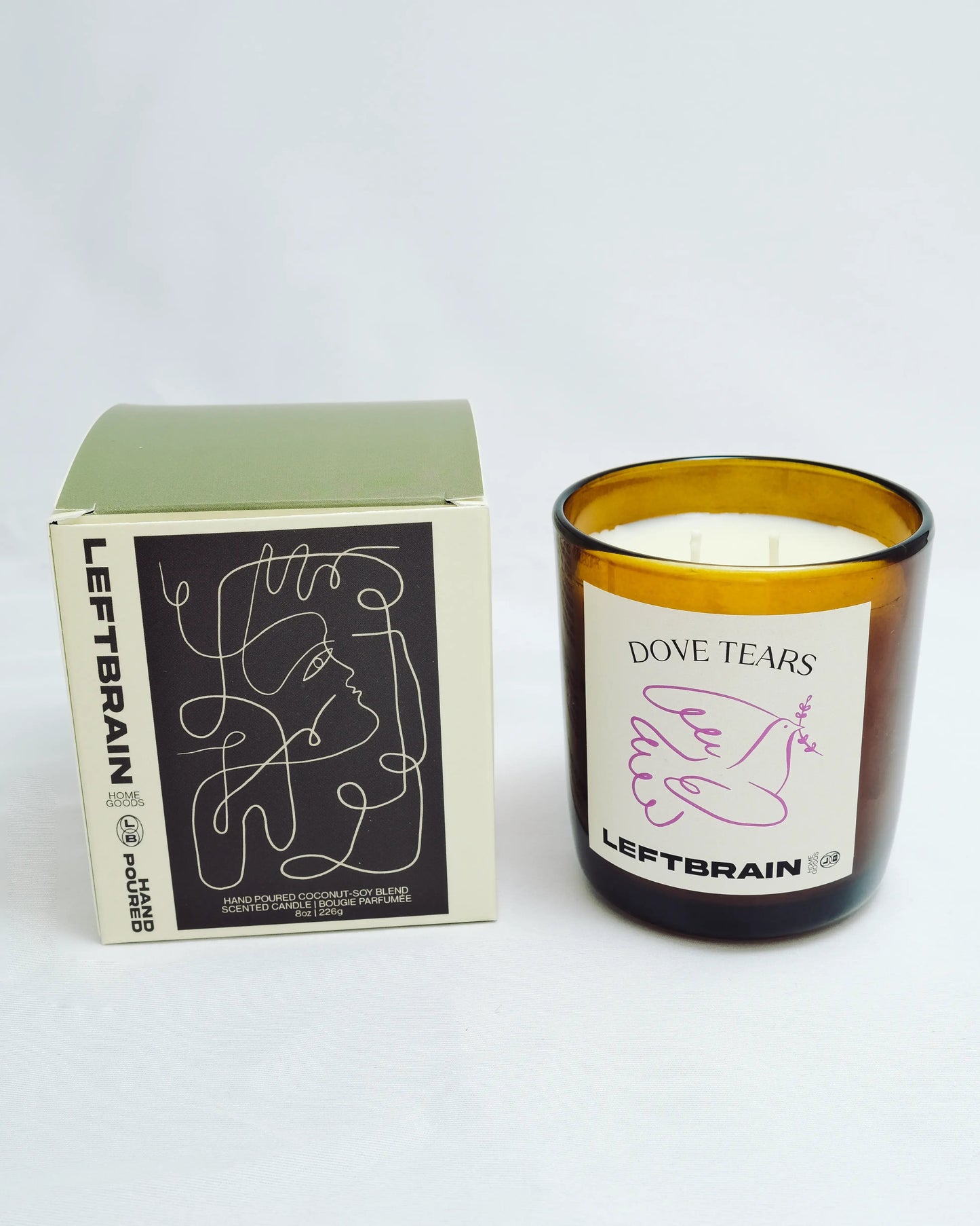 Dove Tears 8oz Candle