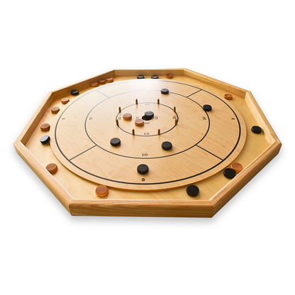 Le Standard Or - Jeu de Crokinole Traditionnel