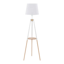 VAIO White Tray Table Floor Lamp for Living Room & Bedroom