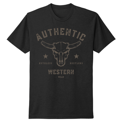 AUTHENTIC WESTERN T-SHIRT | Black