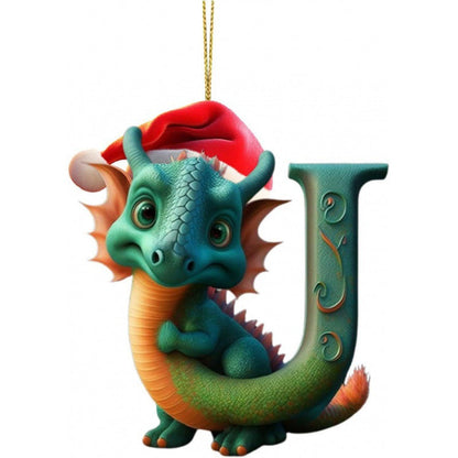 Christmas Tree Decoration 26 Letters Pendants