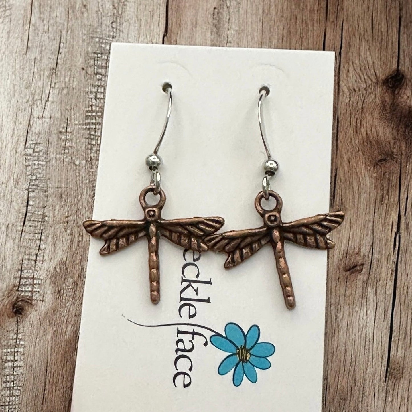 Boucles d'oreilles Libellule