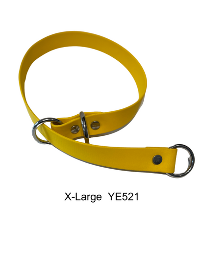 Collier coulissant en Biothane pour chien - Fait Main au Québec