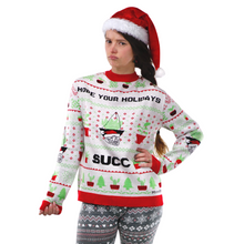 J'ESPÈRE QUE VOS VACANCES SE PASSERONT BIEN - Pull de Noël moche Plante