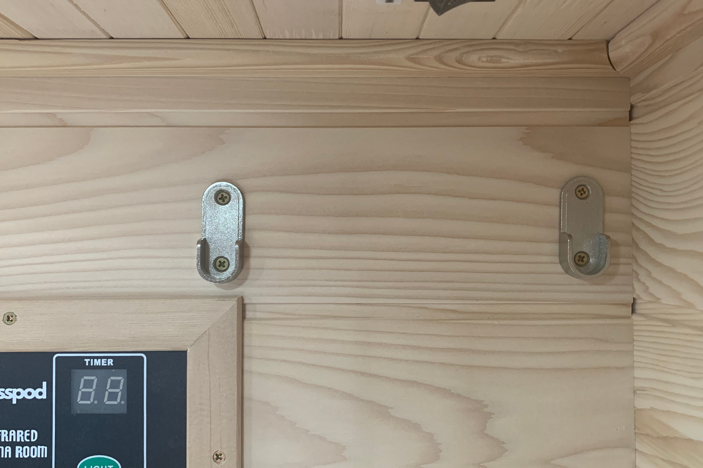 Blisspod | Vienne | Sauna infrarouge lointain | Pruche du Canada très faible champ électromagnétique | 185 cm H x 90 cm L x 65 cm P | 1 personne