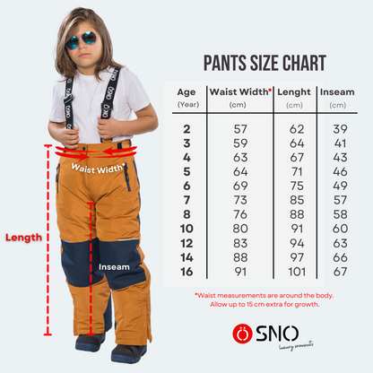 Combinaison de ski de luxe Luca – Veste et pantalon de ski