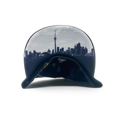 6 Visions - The Cap Guys TCG / Inspired Exclusives PU Black/White Strapback Cap