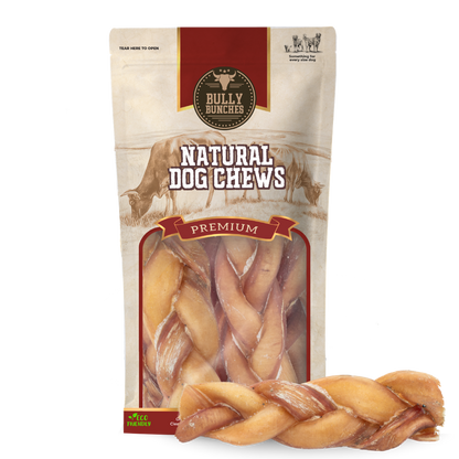 Bâton de taureau tressé Monster de 6 po
