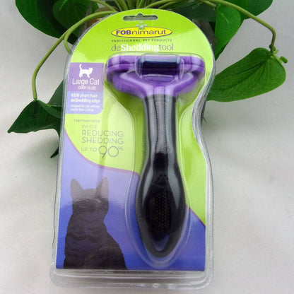 Cat & Dog Grooming Brush - Detangling & Anti-Shedding
