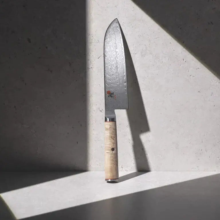 Couteau Santoku Miyabi 7" – Bois de bouleau, Série 5000 MCD