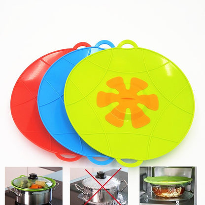 LUCIANO GOURMET 12.75" Anti-Boil Over Silicone Lid - 70299