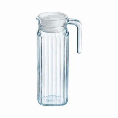 Luminarc Pichet en Verre 1L avec Couvercle - Quadro