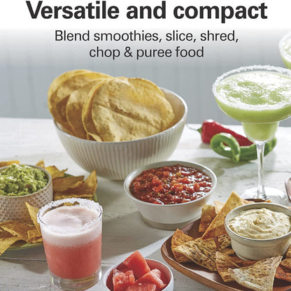 HAMILTON BEACH Stack and Snap Compact Food Processor - 70510