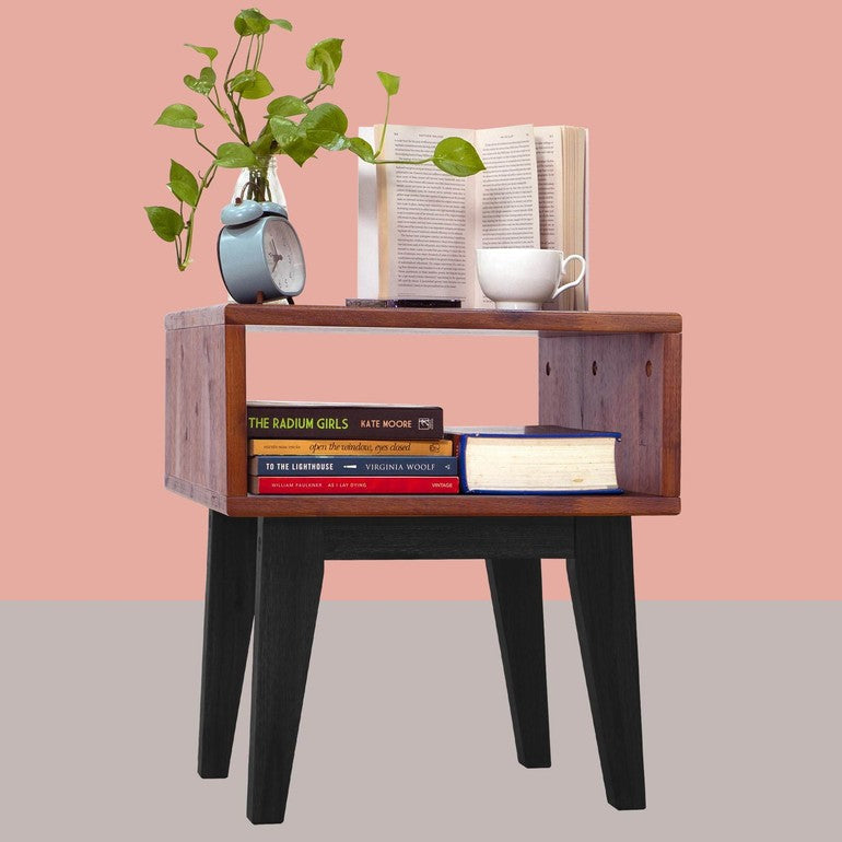 Table de chevet Serena en bois massif