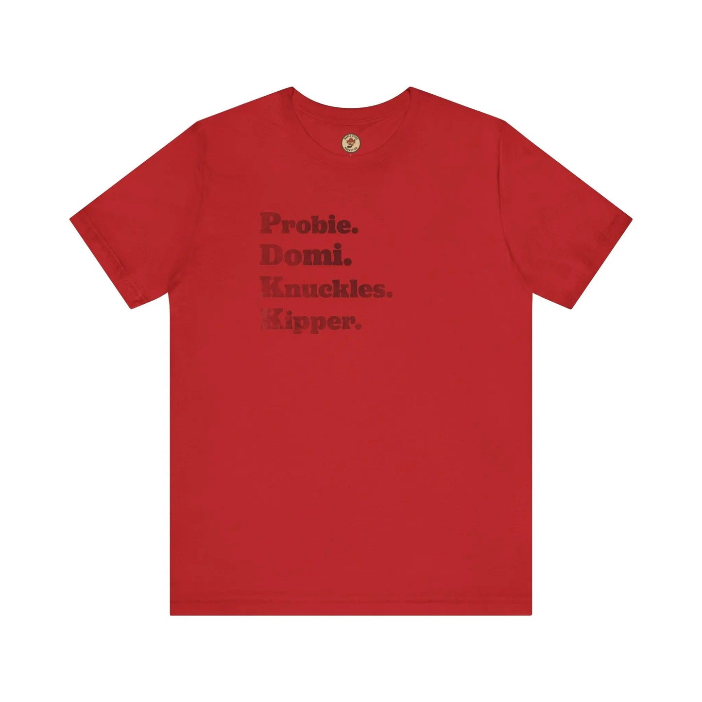 T-shirt Probie Domi Knuckles Kipper - Bagarreurs de la LNH - Maple Stick Hockey Co. - Vrai fan