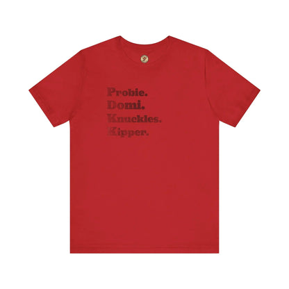 T-shirt Probie Domi Knuckles Kipper - Bagarreurs de la LNH - Maple Stick Hockey Co. - Vrai fan