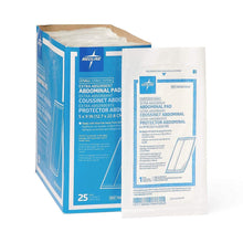 Coussins abdominaux stériles Medline
