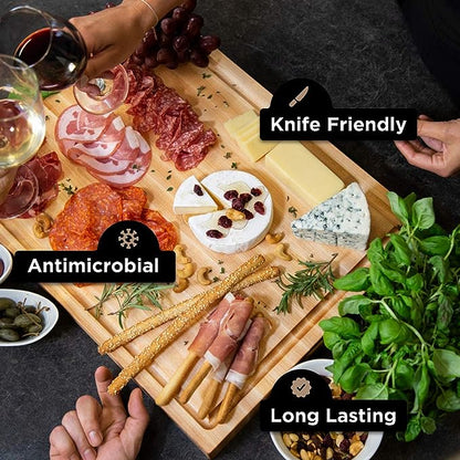 Classic Large Wood Reversible Cutting Board
