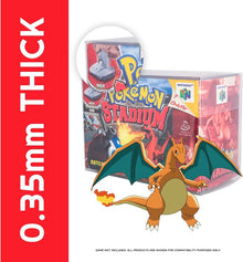 EVORETRO Protège-boîtes PET pour Nintendo N64 Pokémon Stadium - Lot de 1