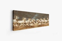 Genèse d'une Licorne Toile Cheval-Art Animalier-Vernis RVB