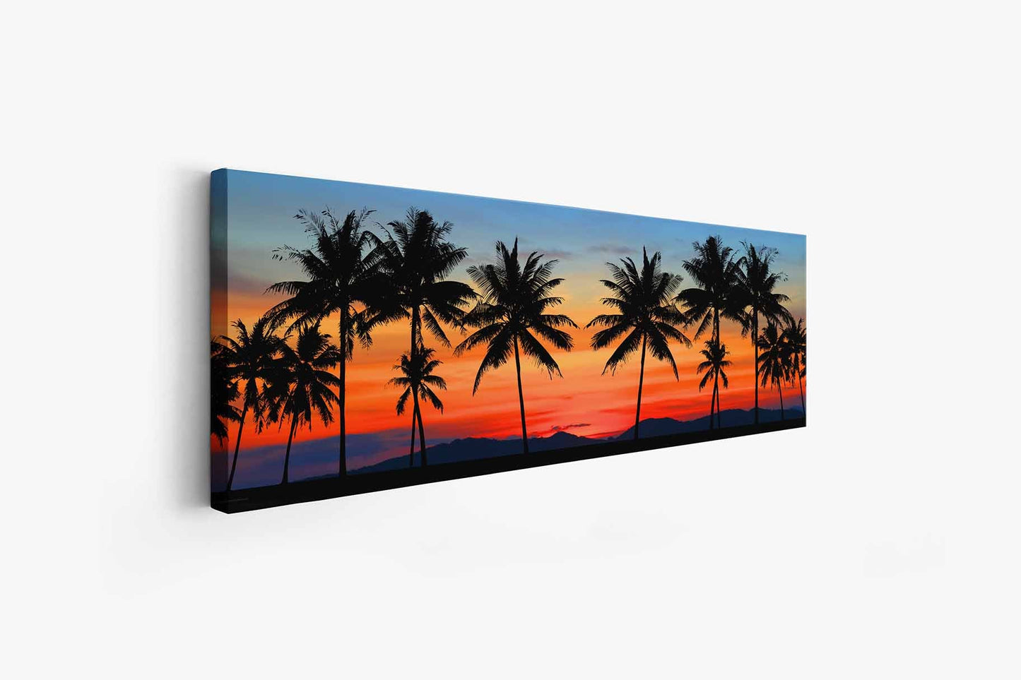 Impression sur toile - Coucher de soleil hawaïen - Décoration murale