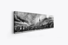 Toronto Ominous Clouds Skyline - Décoration murale sur toile