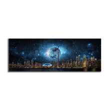 Horizon de Toronto Lune - Horizon des villes - Décoration murale