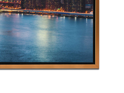 Cities Skylines-Pont au coucher du soleil (New York)-Art mural