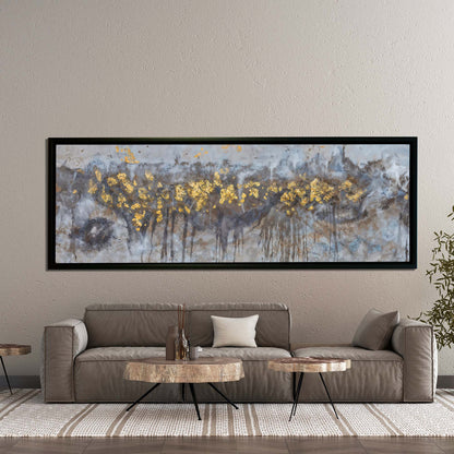 Art mural - Toile d'arbres abstraits - Œuvre d'art